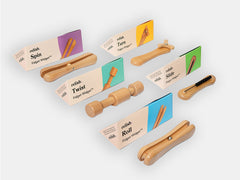 Relish - Kit objets sensoriels en bois (paquet de 5)