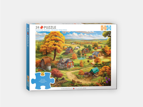 Eurographics Connecting Pieces - Adapted Puzzle 24 Pieces