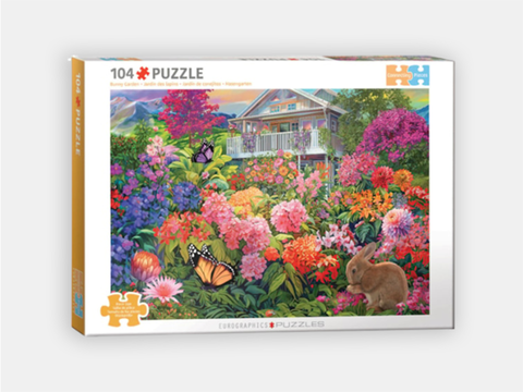 Eurographics Connecting Pieces - Adapted Puzzle 104 pieces