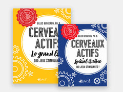 Ensemble de livres Cerveaux Actifs (2) -