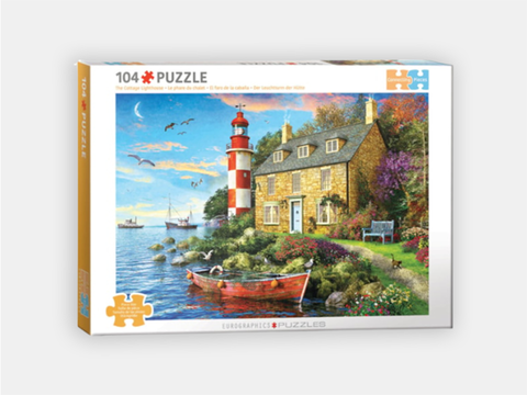 Eurographics Connecting Pieces - Adapted Puzzle 104 pieces