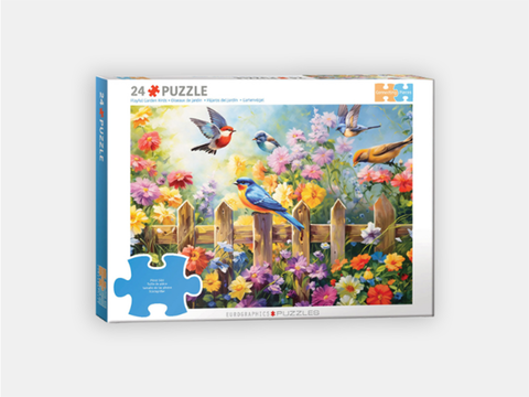 Eurographics Connecting Pieces - Adapted Puzzle 24 Pieces